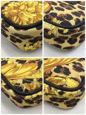 Photo11: Auth Gianni Versace Leopard Gold tone Chain Shoulder Pouch bag 0D280080n" (11)