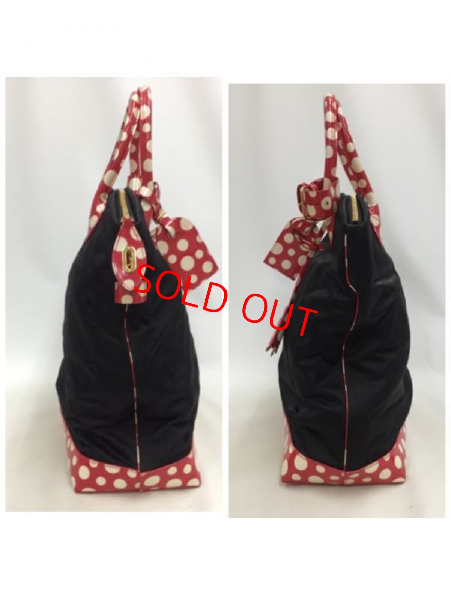 Photo6: Auth LOUIS VUITTON Vernis Dots Infinity Lockit MM Hand bag 0D280010n" (6)