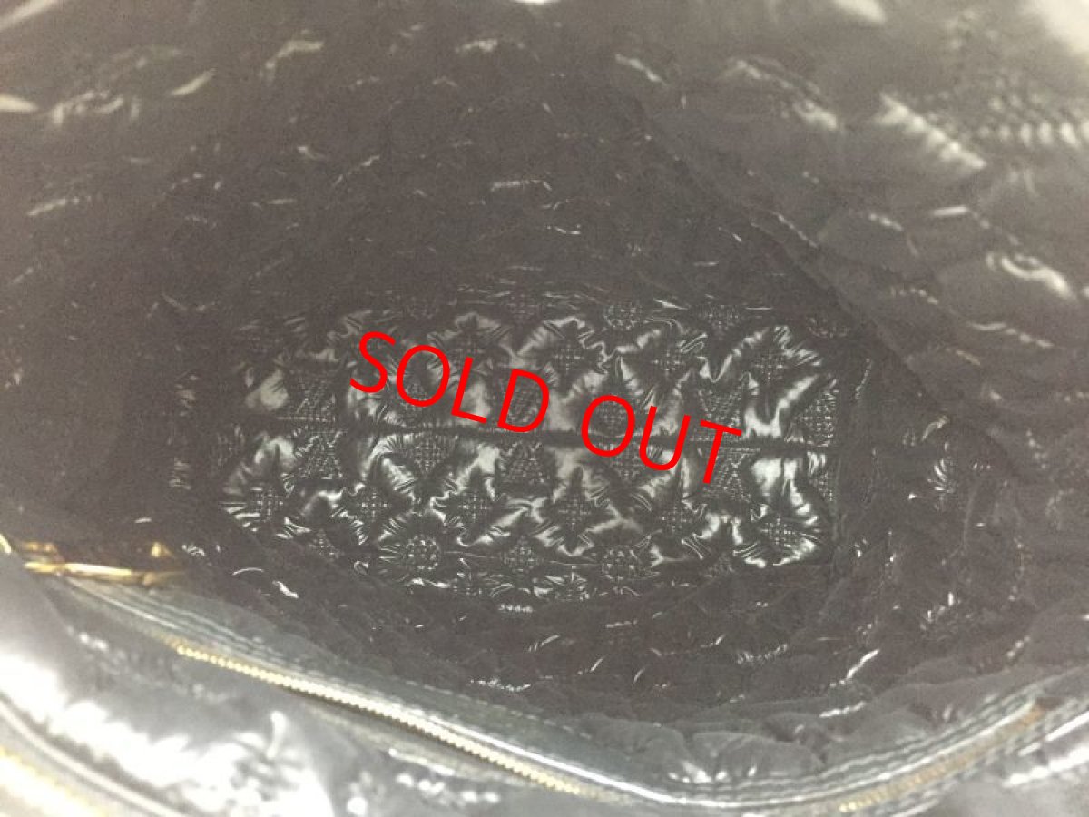 Photo4: Auth LOUIS VUITTON Vernis Dots Infinity Lockit MM Hand bag 0D280010n" (4)