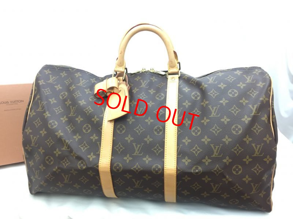 Photo1: Auth Louis Vuitton Monogram Keepall 55 Travel Hand Bag vintage 0E120010n" (1)