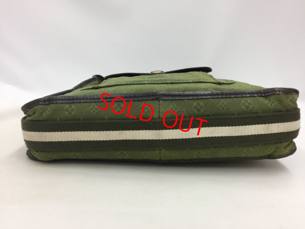 Photo3: Auth Louis Vuitton Monogram Mini Canvas Besace Mary Kate Shoulder bag 0E120130n" (3)