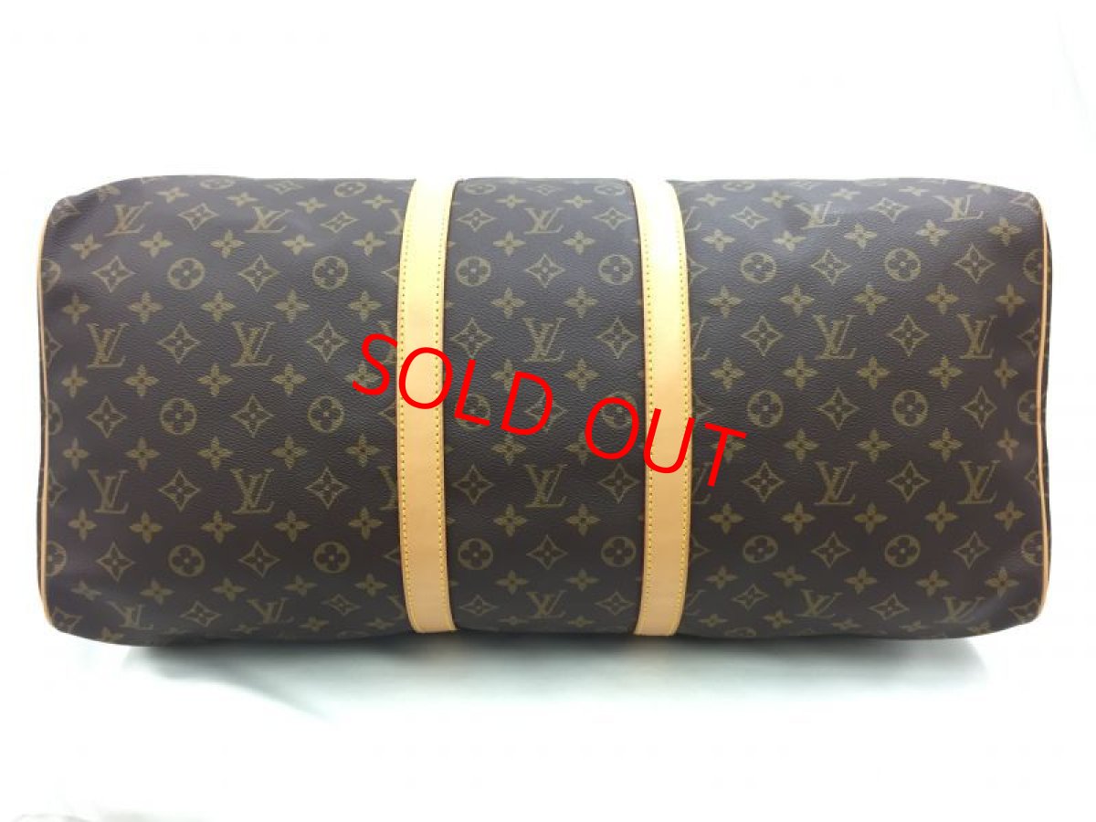 Photo3: Auth Louis Vuitton Monogram Keepall 55 Travel Hand Bag vintage 0E120010n" (3)