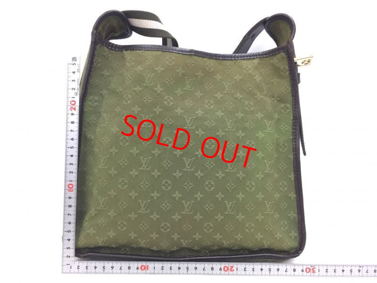 Photo2: Auth Louis Vuitton Monogram Mini Canvas Besace Mary Kate Shoulder bag 0E120130n" (2)