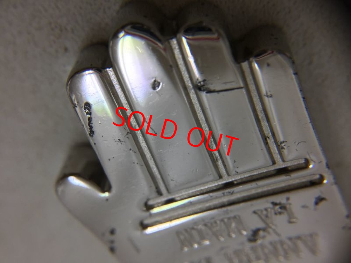 Photo5: Auth HERMES 2002 ANNEE DE LA MAIN Cadena Bag Charm Silvertone 0E200270n" (5)