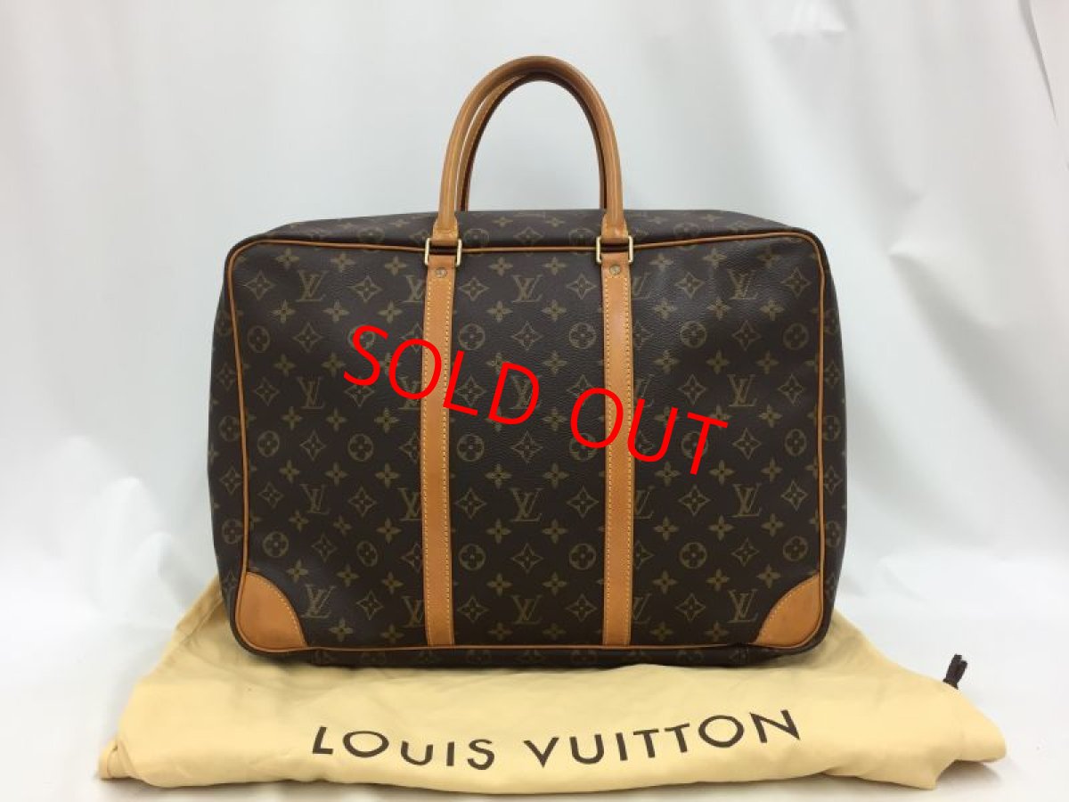 Photo1: Auth Louis Vuitton Monogram Sirius 45 Travel hand bag Vintage 0E200180n" (1)