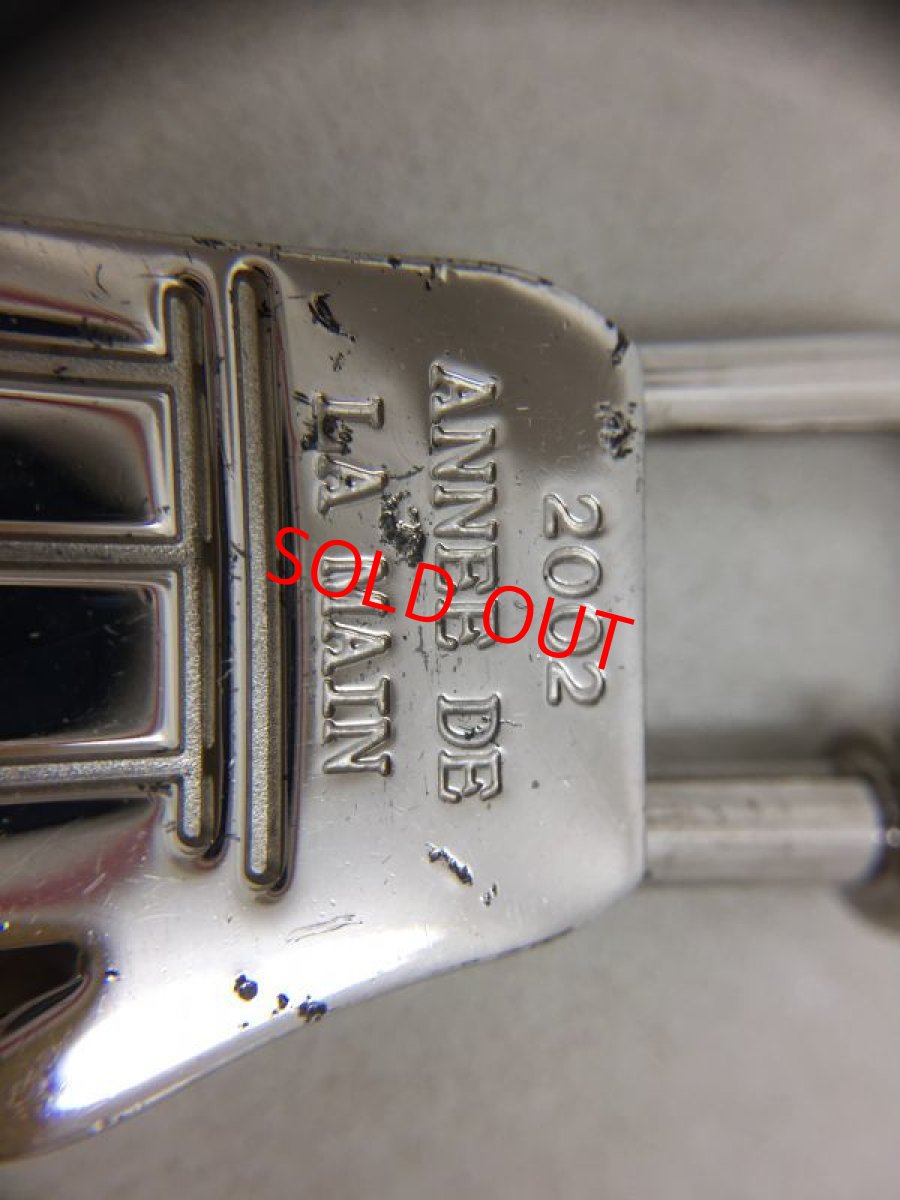 Photo3: Auth HERMES 2002 ANNEE DE LA MAIN Cadena Bag Charm Silvertone 0E200270n" (3)