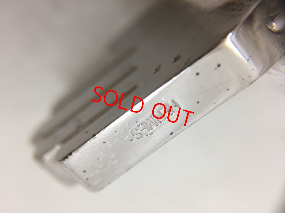 Photo4: Auth HERMES 2002 ANNEE DE LA MAIN Cadena Bag Charm Silvertone 0E200270n" (4)