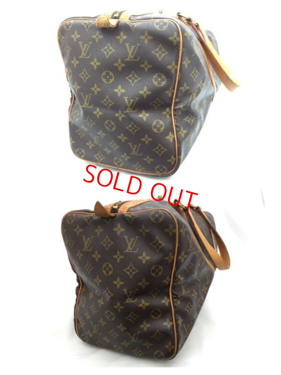 Photo10: Auth LOUIS VUITTON Monogram Sac Souple 40 Hand bag Vintage 0E200220n" (10)