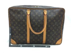 Photo2: Auth Louis Vuitton Monogram Sirius 45 Travel hand bag Vintage 0E200180n" (2)