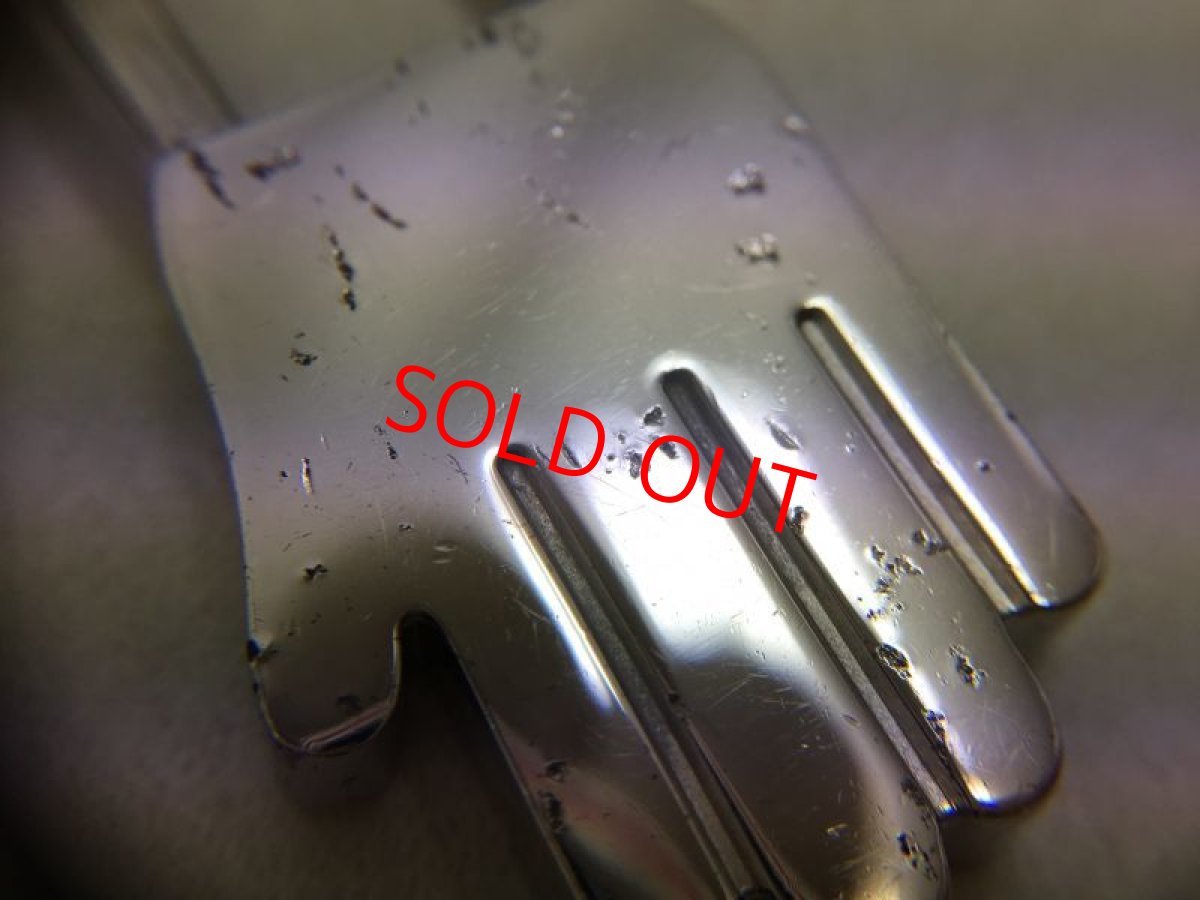 Photo7: Auth HERMES 2002 ANNEE DE LA MAIN Cadena Bag Charm Silvertone 0E200270n" (7)