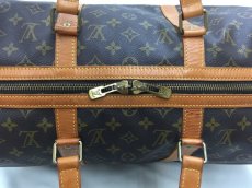 Photo5: Auth LOUIS VUITTON Monogram Sac Souple 40 Hand bag Vintage 0E200220n" (5)