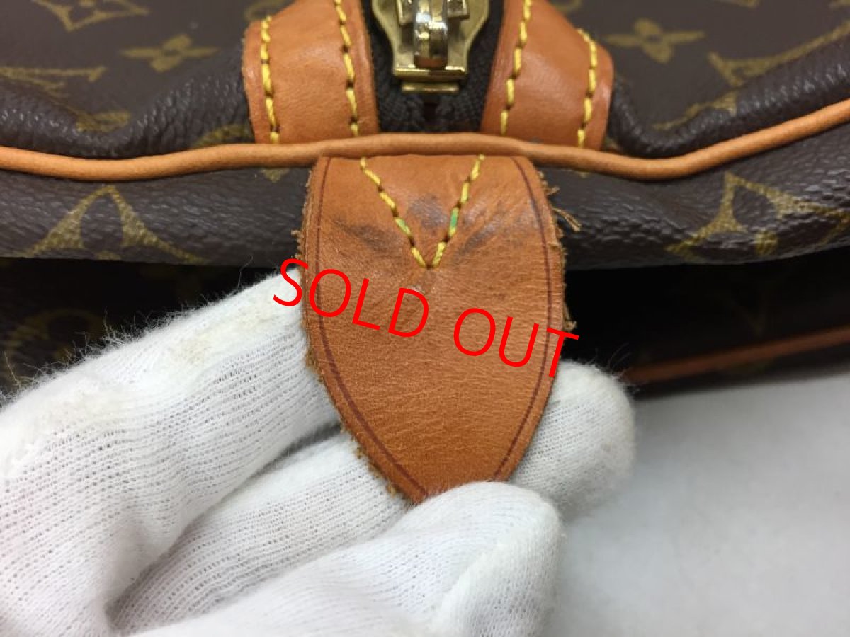 Photo9: Auth LOUIS VUITTON Monogram Sac Souple 40 Hand bag Vintage 0E200220n" (9)