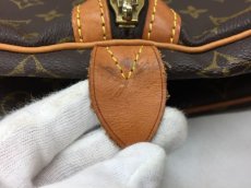 Photo9: Auth LOUIS VUITTON Monogram Sac Souple 40 Hand bag Vintage 0E200220n" (9)