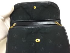 Photo5: Auth Christian Dior Quilted Fabric Canvas Chain Shoulder Bag 0E260140n" (5)