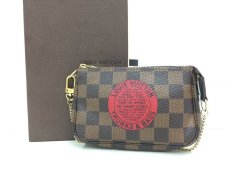 Photo1: Auth Louis Vuitton Damier T&B MINI POCHETTE ACCESSOIRES POUCH 0E260180n" (1)