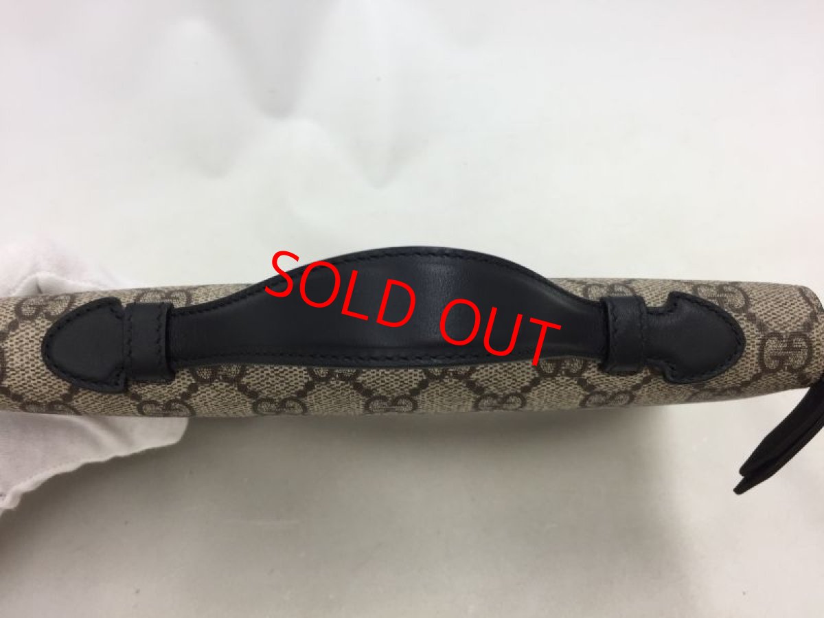 Photo10: Auth Gucci GG pattern Brown Zip around bifold organizer wallet UNUSED 0E260020n" (10)