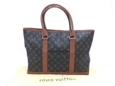 Photo1: Auth Louis Vuitton Monogram Sac Weekend Shoulder Hand Bag Vintage 0E260070n" (1)