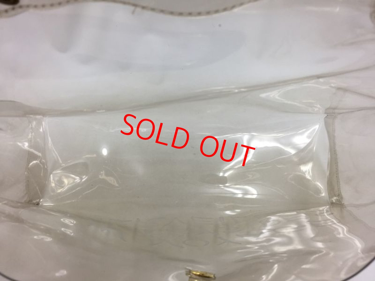 Photo6: Auth HERMES Vinyl Kelly Bag Souvenir de l' Exposition 1997 Clear Bag 0E260030n" (6)