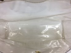 Photo6: Auth HERMES Vinyl Kelly Bag Souvenir de l' Exposition 1997 Clear Bag 0E260030n" (6)