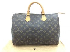 Photo1: Auth Louis Vuitton Monogram Speedy 35 Hand Bag Vintage 0F040100n" (1)