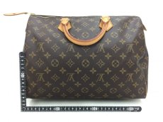 Photo2: Auth Louis Vuitton Monogram Speedy 35 Hand Bag Vintage 0F040100n" (2)