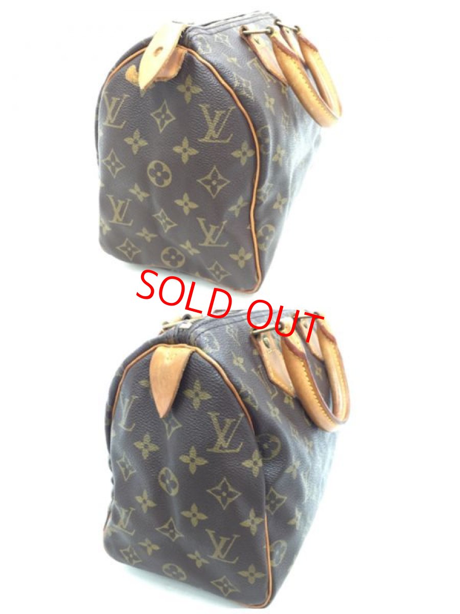 Photo9: Auth Louis Vuitton Monogram Speedy 25 Hand Bag Vintage 0F100160n" (9)