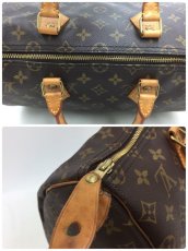 Photo10: Auth Louis Vuitton Monogram Speedy 35 Hand Bag Vintage 0F170060n" (10)