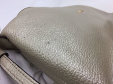 Photo8: Auth FURLA Metallic Silver color Leather 2 way shoulder hand bag 57010417n" (8)