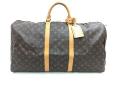 Photo1: Auth Louis Vuitton Monogram Keepall 55 Travel Hand Bag vintage 0F170020n" (1)