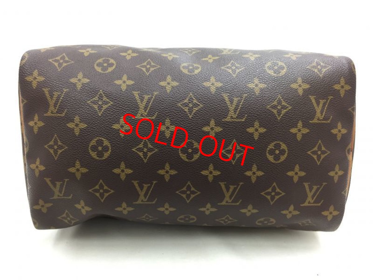 Photo3: Auth Louis Vuitton Monogram Speedy 30 Hand Bag Vintage 0F180040n" (3)