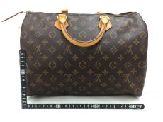 Photo2: Auth Louis Vuitton Monogram Speedy 35 Hand Bag Vintage 0F180060n" (2)