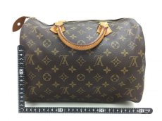 Photo2: Auth Louis Vuitton Monogram Speedy 30 Hand Bag Vintage 0F180040n" (2)