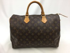 Photo1: Auth Louis Vuitton Monogram Speedy 35 Hand Bag Vintage 0F180060n" (1)