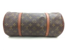 Photo3: Auth Louis Vuitton Monogram Papillon 30 hand bag with JUNK Pouch 0F180010n" (3)