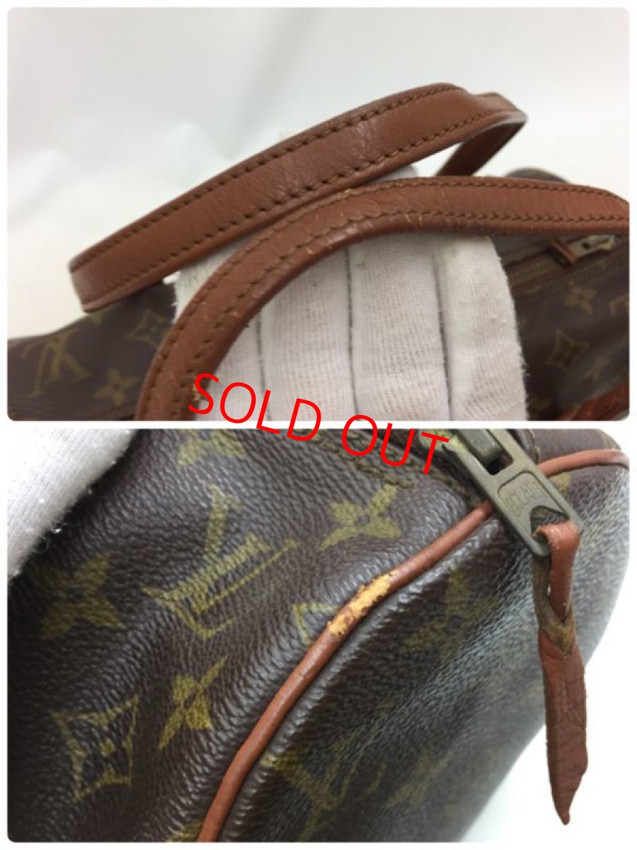 Photo12: Auth Louis Vuitton Monogram Papillon 30 hand bag with JUNK Pouch 0F180010n" (12)
