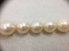 Photo4: Unbranded Pearl Necklace Made in Japan 37 cm (6 mm x 60) 0F230250n" (4)