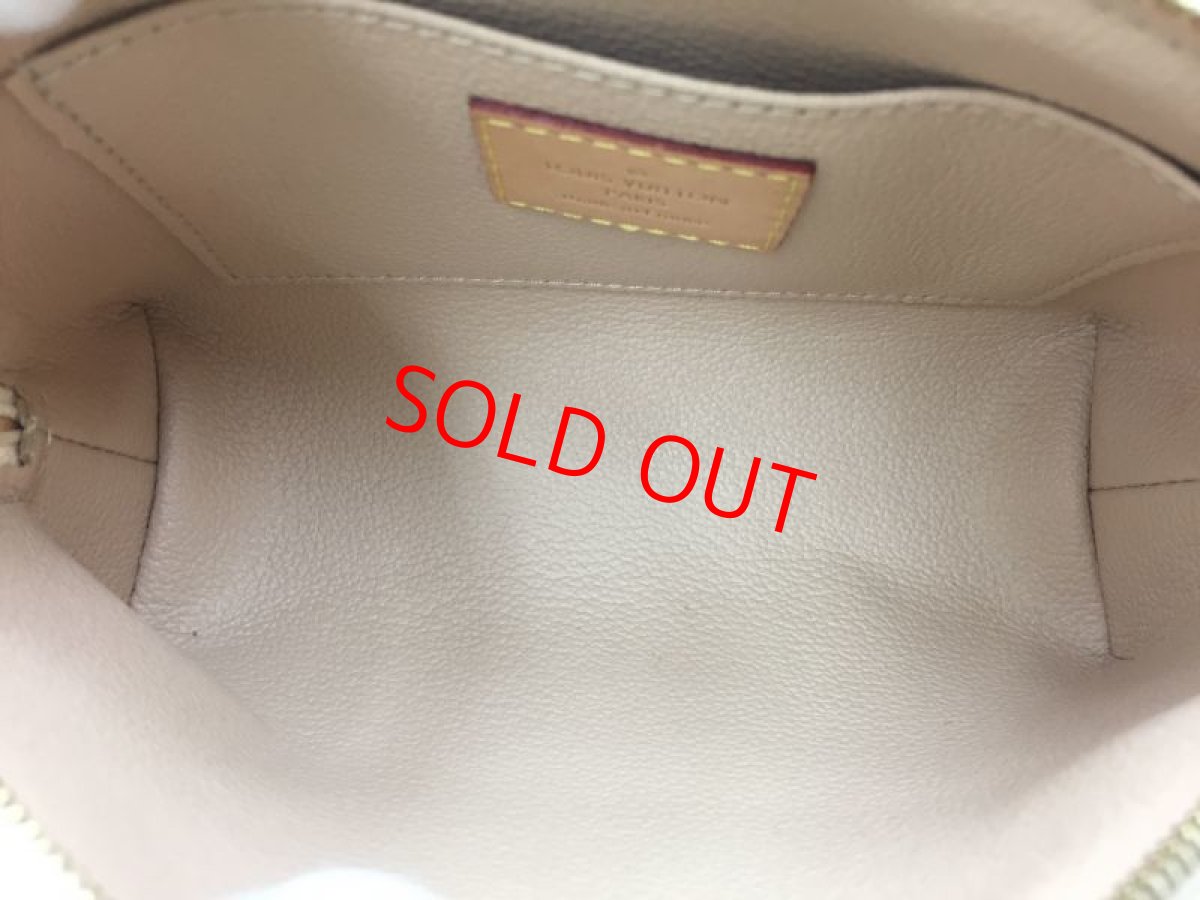 Photo4: Auth Louis Vuitton Damier Azur Pochette Cosmetic Pouch 0F230030n" (4)