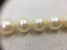 Photo5: Unbranded Pearl Necklace Made in Japan 36 cm & 38 cm 2 set 0F230240n" (5)