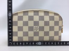 Photo2: Auth Louis Vuitton Damier Azur Pochette Cosmetic Pouch 0F230030n" (2)