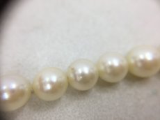 Photo2: Unbranded Pearl Necklace Made in Japan 36 cm & 38 cm 2 set 0F230240n" (2)