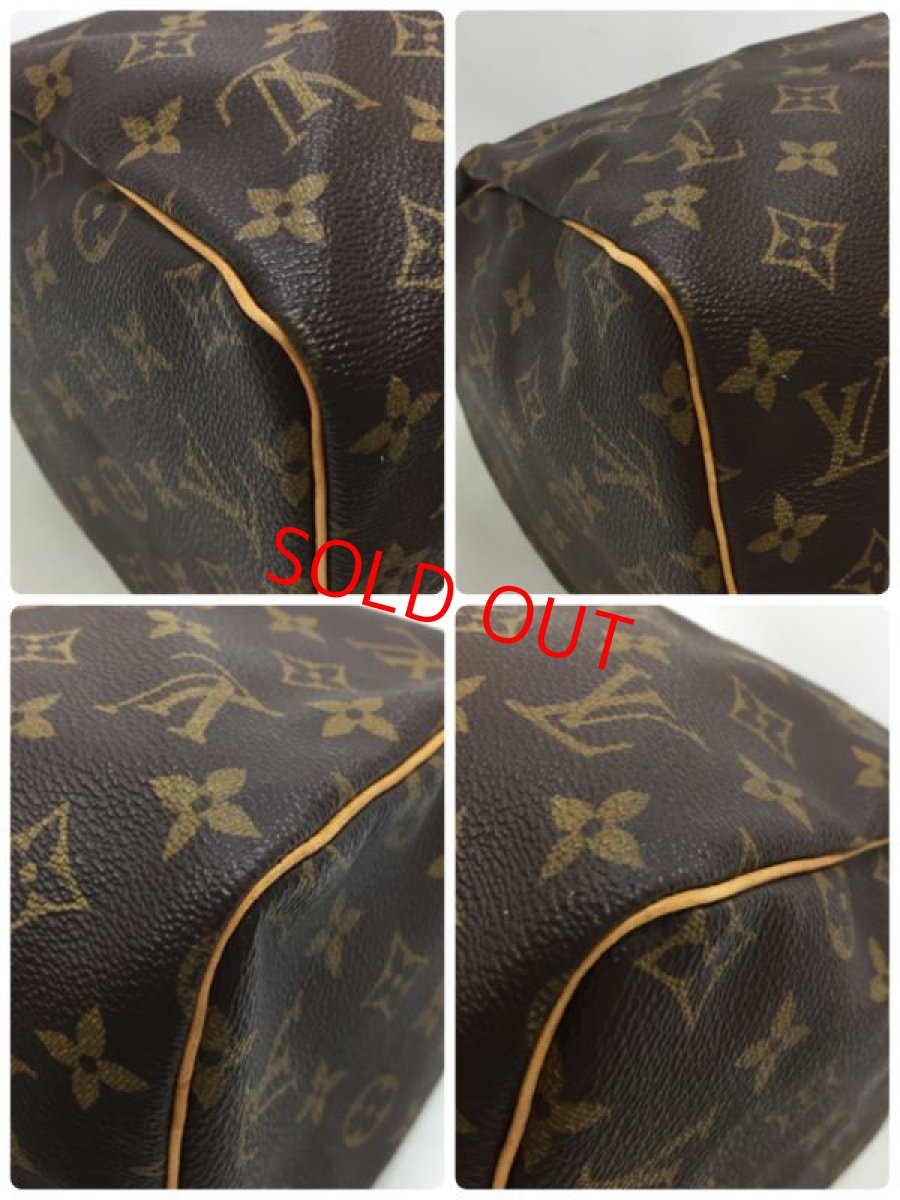 Photo9: Auth Louis Vuitton Monogram Speedy 30 Hand Bag Vintage 0F230210n" (9)