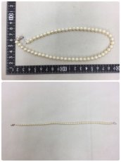 Photo11: Unbranded Pearl Necklace Made in Japan 36 cm & 38 cm 2 set 0F230240n" (11)