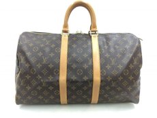 Photo1: Auth Louis Vuitton Vintage Monogram Keepall 45 Travel Hand Bag 0G090090n" (1)