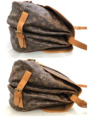 Photo5: Auth Louis Vuitton Vintage Monogram Saumur 40 Shoulder Bag 0G090040n" (5)