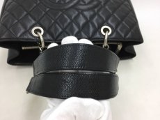 Photo4: Auth Chanel Lambskin Black matelasse Shopping Tote Shoulder bag 0G15 200601 n" (4)