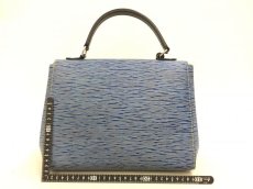 Photo2: Auth Louis Vuitton Denim EPI Blue 2 Way Shoulder Hand Bag 0G15 200209 n" (2)