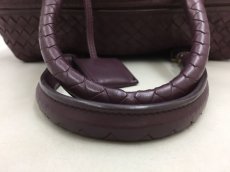 Photo4: Auth Bottega Veneta Purple Leather Intrecciato Women's Hand bag 0G15 1912009 n" (4)