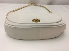 Photo4: Authentic CHANEL Quilted Chain Shoulder Bag White 9A220450F" (4)