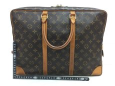 Photo2: Auth Louis Vuitton Monogram Porte Documents Voyage Business bag 0H050010n" (2)