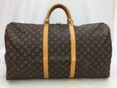 Photo1: Auth Louis Vuitton Monogram Keepall 60 Travel Hand Bag  0H110140n" (1)